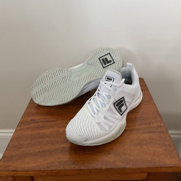 Mens Fila Speedserve Energized White Size 10 - Picture 1 of 1